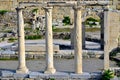 Ancient Hadrian library in Athens