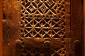 An ancient hand carved door from Arabia