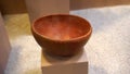 Ancient hand made red clay vase