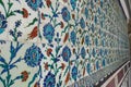 Ancient hand made Turkish - Ottoman tiles. Istambul, Turkey