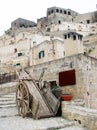 Ancient handcart Royalty Free Stock Photo