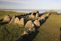 The ancient Harhoog at Sylt, Germany, Europe Royalty Free Stock Photo