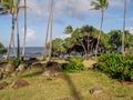 Ancient Hawaiian temple, or Heiau,