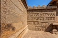 Ancient Hazara Rama temple among the ruins of Hampi, Karnataka, India Royalty Free Stock Photo