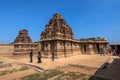 Ancient Hazara Rama temple among the ruins of Hampi, Karnataka, India Royalty Free Stock Photo