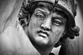 Ancient head close-up sculpture of The of Polyxena. Florence, Italy Royalty Free Stock Photo