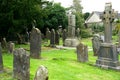 Celtic gravestones in ancient Ireland