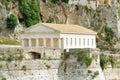 Ancient Hellenic temple, Corfu Royalty Free Stock Photo