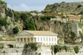Ancient Hellenic temple in Kerkira Royalty Free Stock Photo