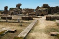 Ancient Heraion on the Greek island of Samos Royalty Free Stock Photo