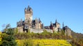 Ancient hilltop castle in Cochem Germany Royalty Free Stock Photo