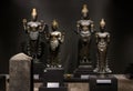 Ancient Hindu idols are on display at the National Museum