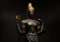 Ancient Hindu idols are on display at the National Museum