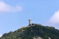 The ancient historic defensive stone fortress and tower Rocca of Radicofani dominate everything