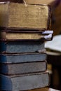 Ancient historical books Royalty Free Stock Photo