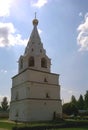 Ancient historical building of orthodox church cathedral in Russia in Mozhaisk