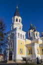 Holy Transfiguration Cathedral. Zhitomir Zhytomyr . Ukraine. Royalty Free Stock Photo