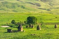 Ancient historical mausoleums complex of of the 16th century. District of Shemakhy city, Azerbaijan