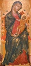 Ancient Hodegetria icon of Italo-Cretan style - Virgin Mary with Child