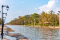 Ancient holy pond in Lumbini