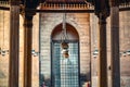 ancient holy well in the middle of a large mosque in Cairo