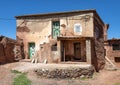 Ancient home in a Berber village in the Ouirgane Valley in the heart of the Toubkal National Park in Morocco. Royalty Free Stock Photo