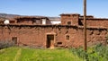 Ancient home in a Berber village in the Ouirgane Valley in the heart of the Toubkal National Park in Morocco. Royalty Free Stock Photo