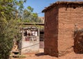 Ancient home in a Berber village in the Ouirgane Valley in the heart of the Toubkal National Park in Morocco. Royalty Free Stock Photo