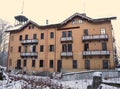 Ancient Hotel School called Scuola Alberghiera now completely ab