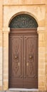 Ancient House Door, Malta Royalty Free Stock Photo