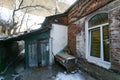 The ancient House of Nikolai Varlamovich Sollogub in the center of the city of Vladivostok Royalty Free Stock Photo