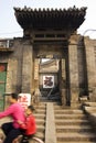 Ancient house of Pingyao,china. Royalty Free Stock Photo