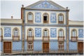 Ancient houses in Aveiro, Portugal Royalty Free Stock Photo