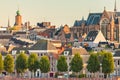 Ancient houses in the Dutch city of Nijmegen