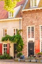 Ancient houses in the Dutch village of Harderwijk