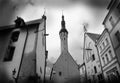 Ancient houses in old Tallinn Royalty Free Stock Photo