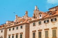 Ancient houses in old town, historical part of city. Rooftop view. Summer in Croatia, Dubrovnik Royalty Free Stock Photo