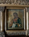 Ancient icon in the men's monastery.