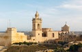 Ancient Il-Katidral in the castle Rabat (Victoria) Royalty Free Stock Photo