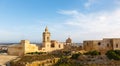 Ancient Il-Katidral in the castle Rabat (Victoria) Royalty Free Stock Photo