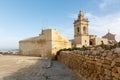 Ancient Il-Katidral in the castle Rabat (Victoria) Royalty Free Stock Photo