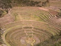 Ancient Inca circular terraces