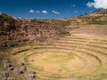 Ancient Inca circular terraces