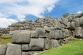 Ancient inca ruins of Sacsayhuaman near Cusco, Peru Royalty Free Stock Photo