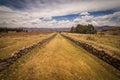 Ancient Inca Trail that left from the imperial city of Cuzco, Qhapaq Ãâan Royalty Free Stock Photo