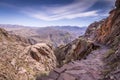 Ancient Inca trail near Sucre, Bolivia Royalty Free Stock Photo