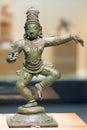 Ancient India bronze statue Royalty Free Stock Photo