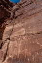 Ancient Indian Petroglyph Panels, Moab ,Utah Royalty Free Stock Photo