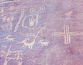 Ancient Indian Rock Art, also called Petroglyphs