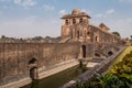 Ancient Indian temple, old fortress ruins Royalty Free Stock Photo